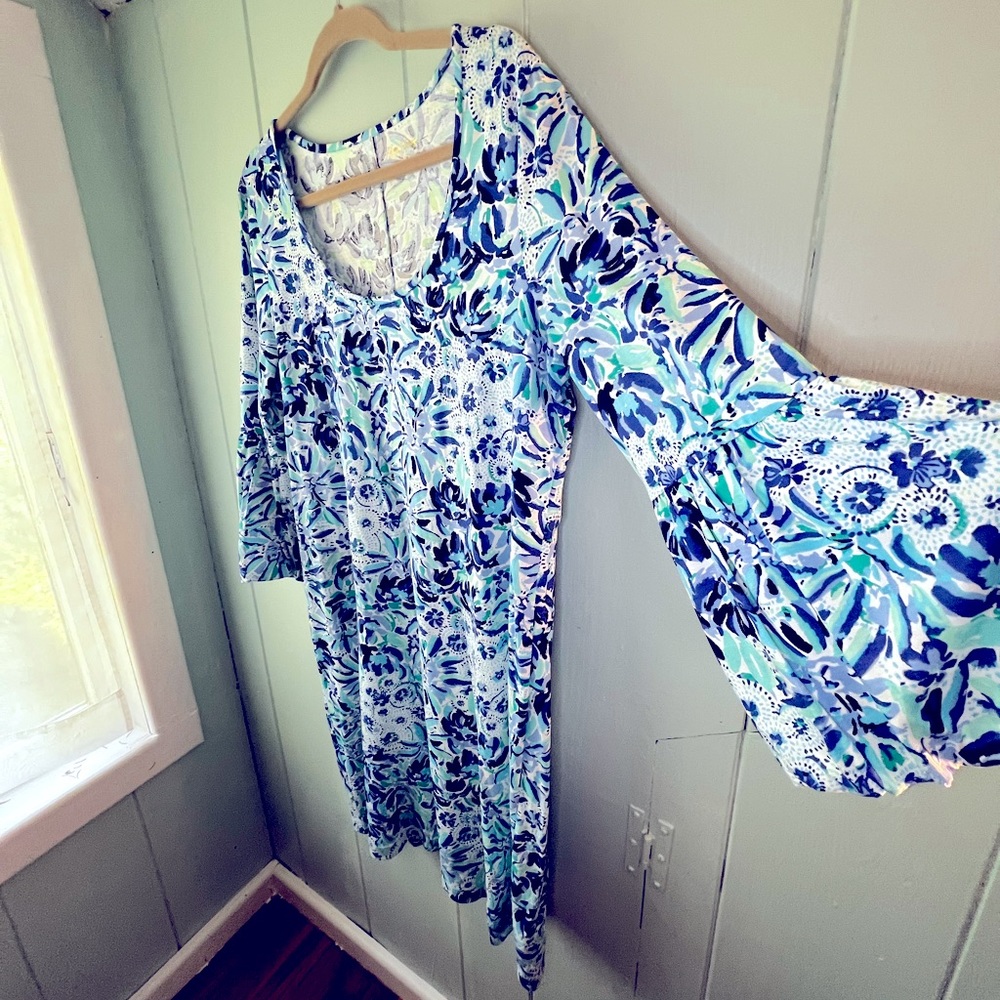 Lilly Pulitzer 3/4 Bell Sleeve Dress